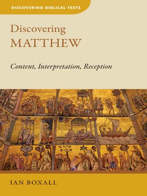 cover image of Discovering Matthew